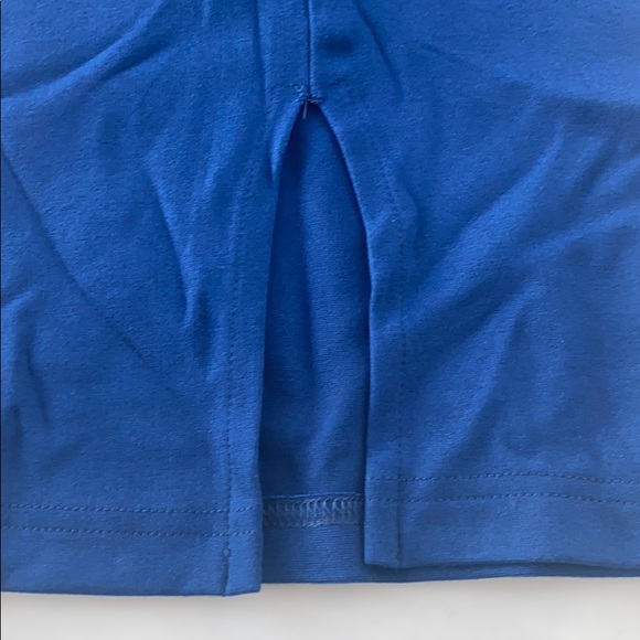 American Apparel Blue Ponte Knit midi skirt XS - Picture 6 of 10